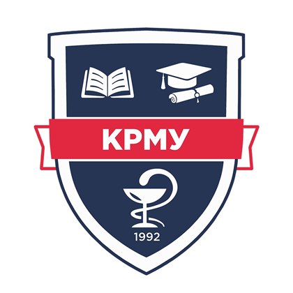 Kazakh Russian Medical University logo